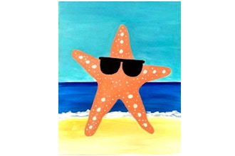 Paint Nite: Starfish Dude (Ages 6+)